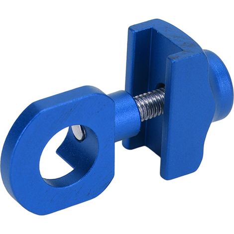 Tendeur de chaîne de vélo pliable professionnel en alliage d'aluminium, porte-clés pour atelier de réparation, bleu (1/5)