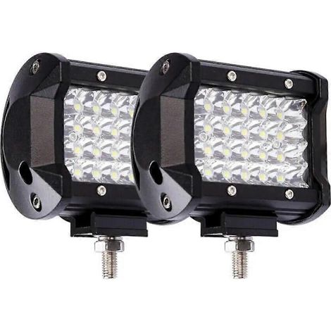 Phare antibrouillard LED 200 W pour voiture, SUV, camion, 4x4, quad, projecteur à faisceau large, barre lumineuse de travail LED pour conduite tout-terrain. (1/5)