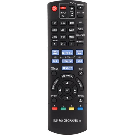 Télécommande Home Cinéma Sans Fil Remplacement Lecteur Blu-ray DMP-BDT270GT DMP-BDT270 (1/5)