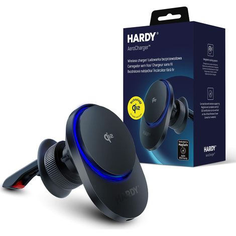Accesorios - Cargador 3mk Hardy AeroCharger 15W MPP Qi2 Negro