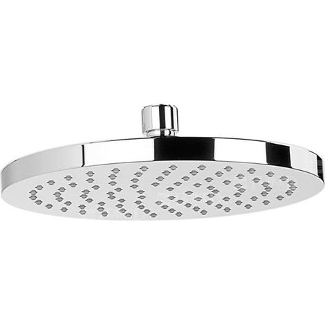 Jika Mio - Soffione doccia, diametro 200 mm, 1 getto, plastica grigia/cromo H3677100040411