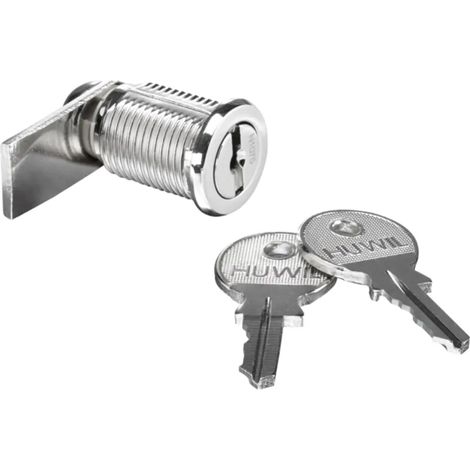 OVENTROP Cerradura de cilindro con llave para armarios de distribución empotrados (1401151-54) y todos los armarios Regudis W, 1401191