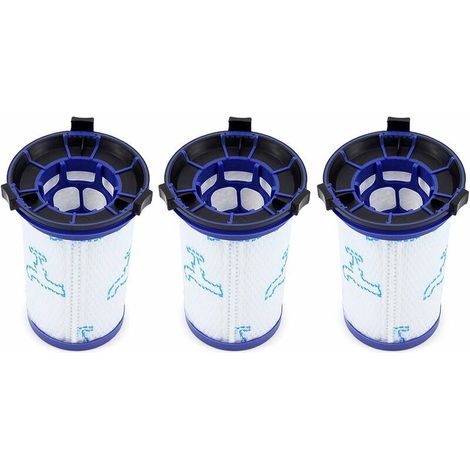 Lot de 3 Filtre de remplacement pour Rowenta Air Force 360 / X-Pert Essential 260 Aspirateur sans fil RH9037 RH9038 RH9039 RH9051 RH9057 RH9079 RH9081 RH9086 (Alternative au ZR009001) (1/5)
