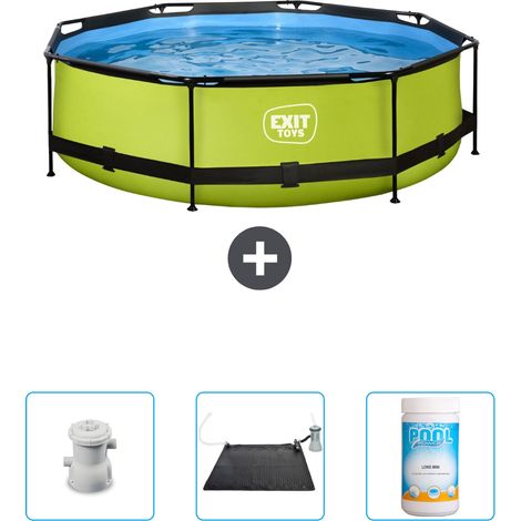 Exit Pool Rund - 300x76 cm - 4-teilig SCB92 (1/4)
