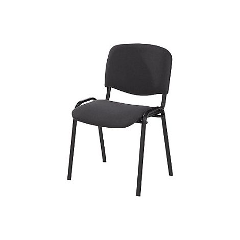 Silla para visitas  apilable  respaldo acolchado  armazón