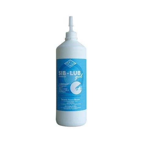 Lubrifiant gel liquide pour tirage des cables et fils dans gaine ICTA bouteille 1 litre SIB-LUB SIB ADR P9900028