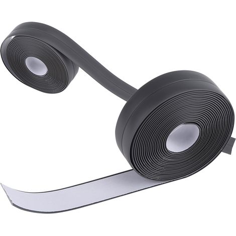 Bande adhésive étanche pour joints muraux, idéale pour lavabo de salle de bain ou évier de cuisine (22 mm x 3,2 m). (1/5)
