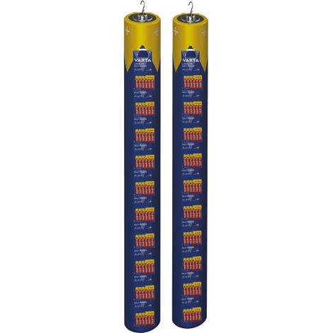 PILE LONGLIFE MAX POWER AAA X6 2 X 10 BLISTERS EN CRAVATE VARTA 1253896