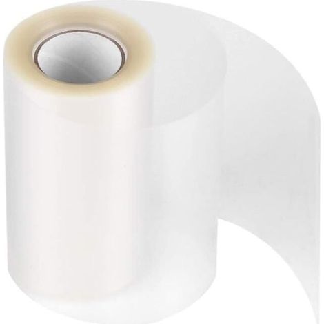 Rouleau Ruban en PP Film à Chemiser Transparent Feuilles de Papier pour Cercle Pâtisserie(8cm×10m) (1/4)