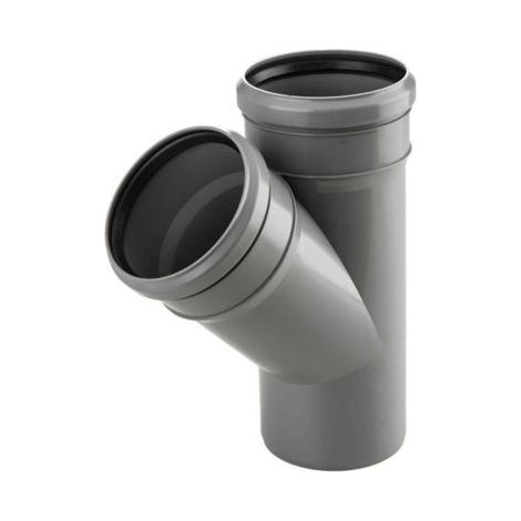 BRAGA DERIVAZIONE HTEA 45° AD INNESTO PER ACQUA FOGNA 32 mm