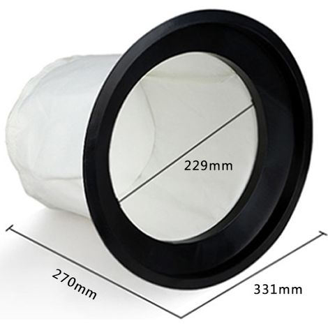 Compatible avec les accessoires pour aspirateurs industriels Jieba Baiyun, y compris les sacs en tissu, les sacs à poussière et les réservoirs intérieurs étanches à la poussière et absorbant l'eau (30 (1/4)