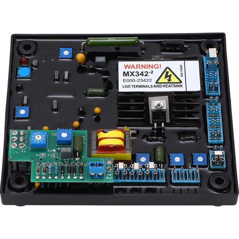 Régulateur Automatique de Tension Module Contrôleur Excitatrice AVR pour Groupe Électrogène Diesel 170-220V (1/5)