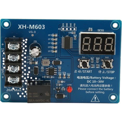 Connecteur mâle XT90 avec câble silicone 12AWG 110mm pour batterie RC FPV - Noir et rouge (1/5)
