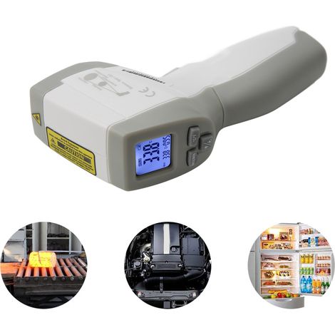 Thermomètre infrarouge industriel DT-820V - Thermomètre/pistolet thermomètre sans contact 50 degrés (1/5)