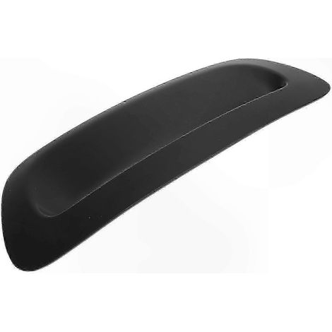 Cache d'aération de capot noir en forme de prise d'air pour Mini Cooper S R56 R57 R55 (2007-2014), accessoire de capot de bonne qualité. (1/5)