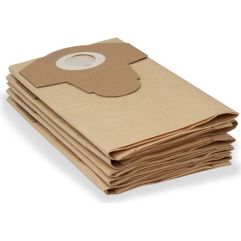 Papierbeutel Papierfilterbeutel 5er Set passend für Nass-Trockensauger TC-VC 1820 und TC-VC 1820S