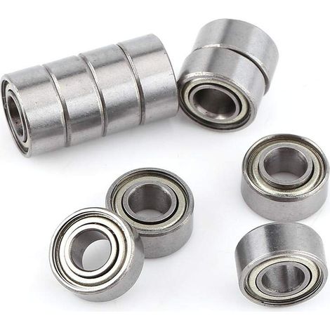 10 Stück Miniatur-Stahlkugellager Mini-Lager 685ZZ 5x11x5mm. (1/5)