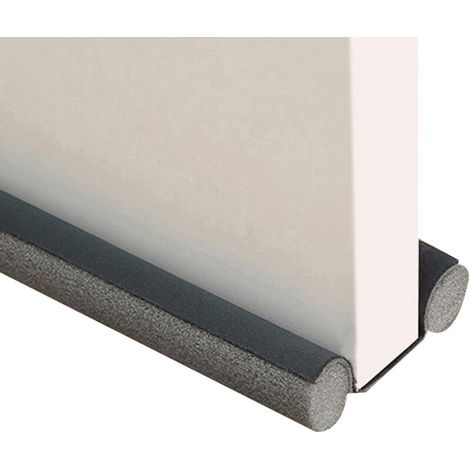 Boudin Porte Isolation, Libre De Couper, 93 cm Bas De Porte Isolant, sous Le Joint De Portes D'entrée Intérieur Et Extérieur, Coupe-Vent, Anti Froid, Bloqueur Bruit (1/4)