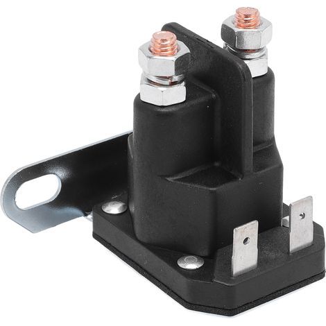 Solénoïde de démarreur de remplacement 435-431, 12V, 4 bornes, relais 725-04439 pour tracteur de tondeuse 1134-294 AUC-15346 (1/5)