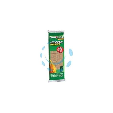 DIAVOLINA ACCENDIFUOCO ECOLOGICA 24 PZ. - pz 24