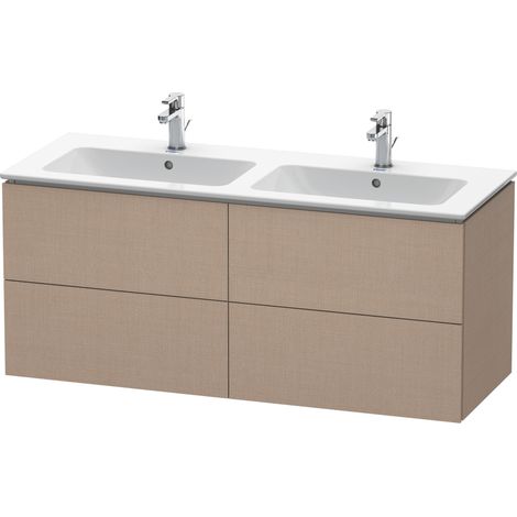 Duravit L-Cube mueble bajo lavabo suspendido, 4 cajones,