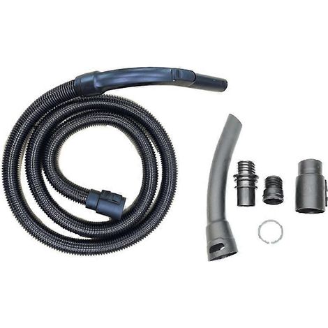 Tuyaux d'extension de 2,5 m compatibles avec les aspirateurs Kärcher WD2, WD3, WD4, WD5 et WD6 – pièces de rechange pour tuyau d'aspiration flexible – JBMEDIA (1/4)