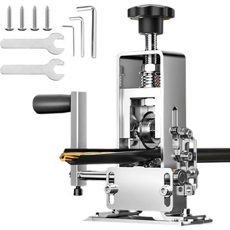 Denudeur Cable Fil Electrique Manuelle Automatique, 1-25 mm Machine a Denuder Le Cuivre, Pince a Denuder Electricien, Outil à Dénuder Les Déchets de Câbles pour le Recyclage Des Fils (1/5)