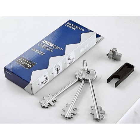 Chiave 116 mm Atra Blocchetto BLO3210 con Dierre
