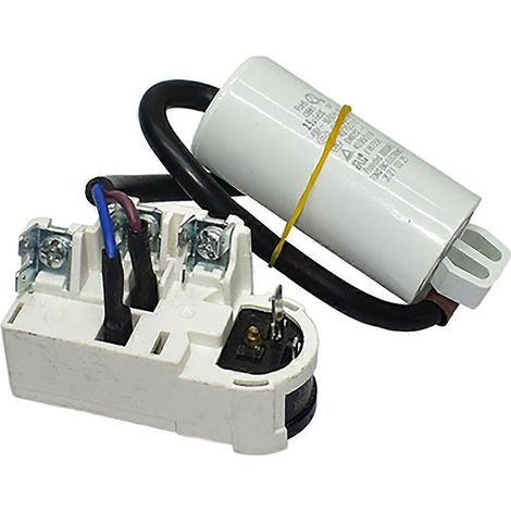 Démarreur avec condensateur de 2,5 µF, protecteur contre les surcharges et la surchauffe pour relais de réfrigérateur HAIER Frestec ( ) (1/3)