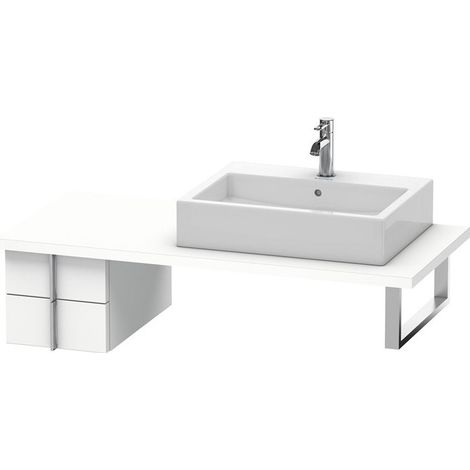 Duravit Vero Mueble para consola, 6576, 2 cajones, 300mm, Color (frente/cuerpo): Blanco Mate Decoración - VE657601818