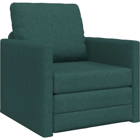 Maison Exclusive - Schlafsofa Dunkelgrün 74 x 77 x 81 cm Stoff