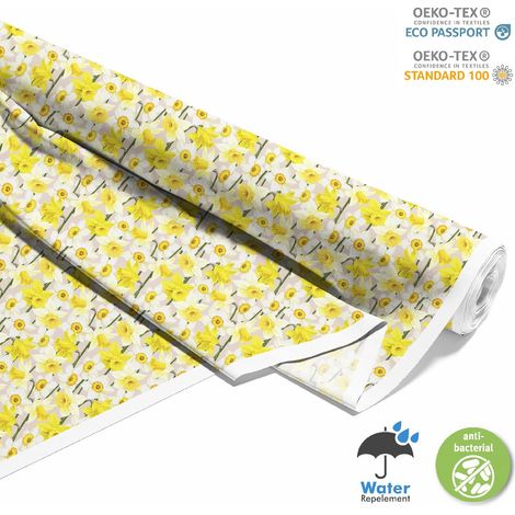 OUTDOOR DEKOSTOFFE OXFORD - Motiv Narzisse 2 I DX434