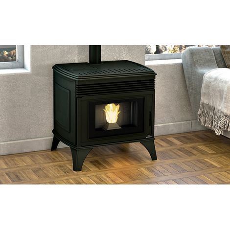 Poêle à pellet d’air en fonte 7 KW - Nicole (1/5)