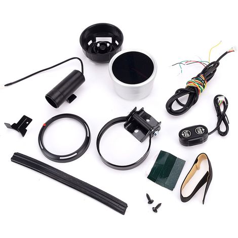 12V 3,6 Zoll 11000 U/min Drehzahlmesser mit blauer LED-Schaltanzeige (1/5)