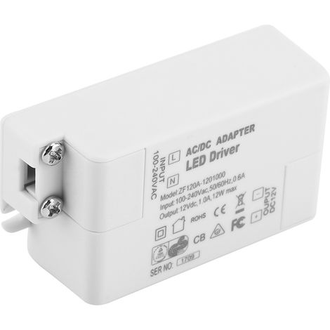 AC 100-240V auf DC 12V SMD LED Treiber Schaltnetzteil Transformator für LED-Streifen (12W) (1/5)
