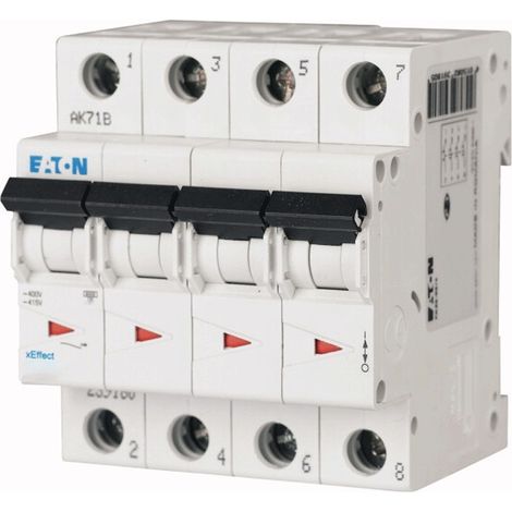 Disjoncteur FAZ 4P 50A 10kA (IEC/EN 60947 2) cbe C 000239223 EATON FAZ6 C50/4