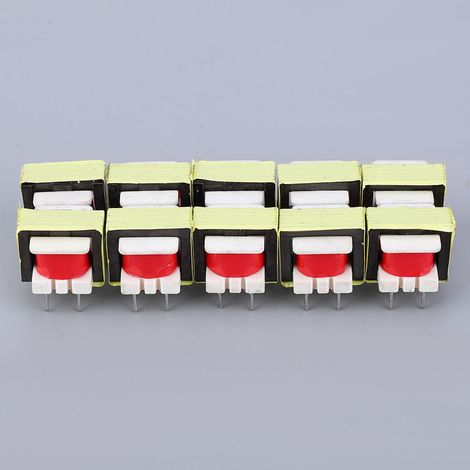 10 Stück 1300:8 Ohm Audio-Transformator EE14 Transformator POS-Transformator (1/5)
