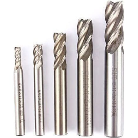 Haute qualité 4mm-12mm HSS CNC tige droite 4 flûte fraise fraise foret (1/5)