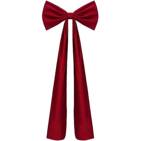 Festival Tree Topper Bow Ornament Decorative Craft Giant Bow Xmas Decor (1/5)