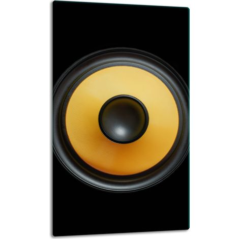 PANEL DE MESA CON PLACA DE CRISTAL DE 30x52 CM PARA ALTAVOZ (1/5)