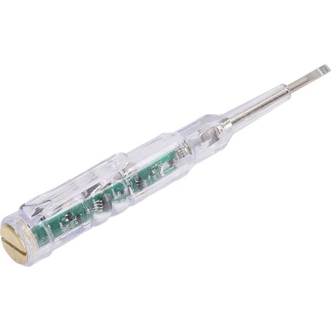 Professioneller Spannungsprüfer, hochheller Dreifarben-Elektroprüferstift mit akustischem Alarm (1/5)