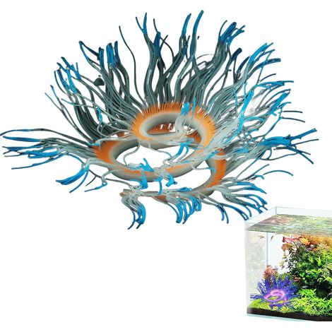Décorations pour Aquarium Ornements Souples en Silicone (1/5)