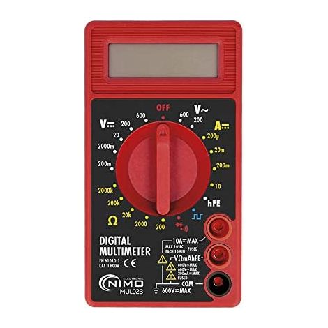 Digitalmultimeter 3 1/2 Ziffern CAT.II 600V - Nimo