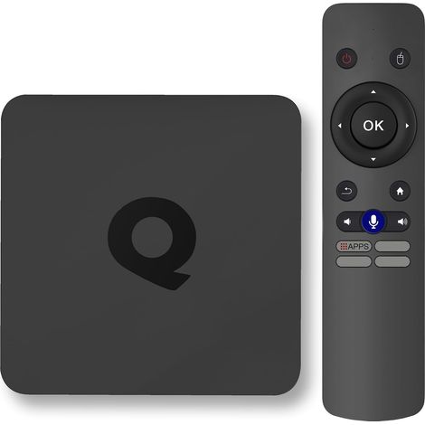 CYRILL-Android TV Box, TV Box Android 10.0 2GB RAM 16GB ROM H313 Quadcore Cortex-A53 Support 2.4/5.0GHz WiFi BT5.2 HDR10.0 3D 4K 1080P Android Box (1/5)