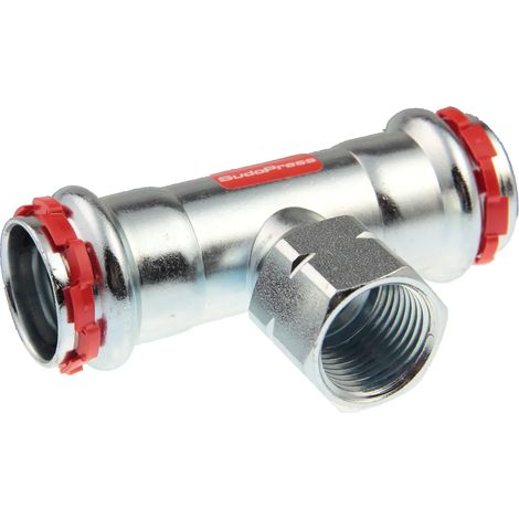 VSH SudoPress Acier C Té femelle FFF 54xRp1/2"x54 Type SP8130GV, 6561271