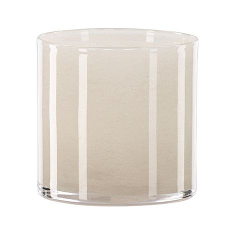 Glora Teelichthalter beige.