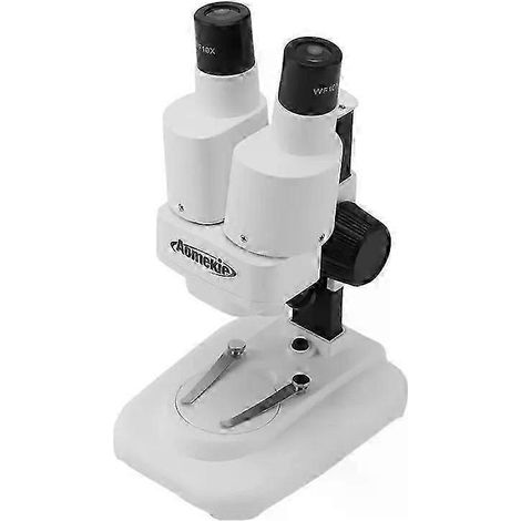 AOMEKIE 20X Stereomikroskop Binokular mit LED, geeignet für Leiterplattenlöten, Handy-Reparatur, Objektträger- und Mineralienbeobachtung, Mikroskop-JXLGV (1/5)
