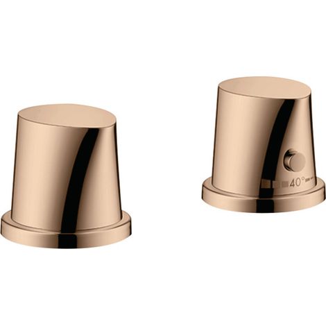 hansgrohe AXOR Starck Bordes de bañera de 2 orificios con