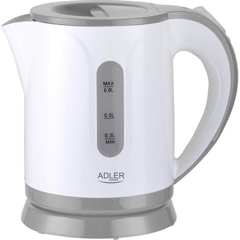 Bouilloire électrique 0,8 L acier inoxydable 850 W