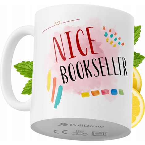 Lustige Kaffeetasse mit witzigem Textdesign für Buchhändler – ideal für Geburtstage, Namenstage und Feiertage. Hochwertige Tasse für besondere Anlässe, ob im Büro oder zu Hause. Farbe: Weiß, 330 ml.